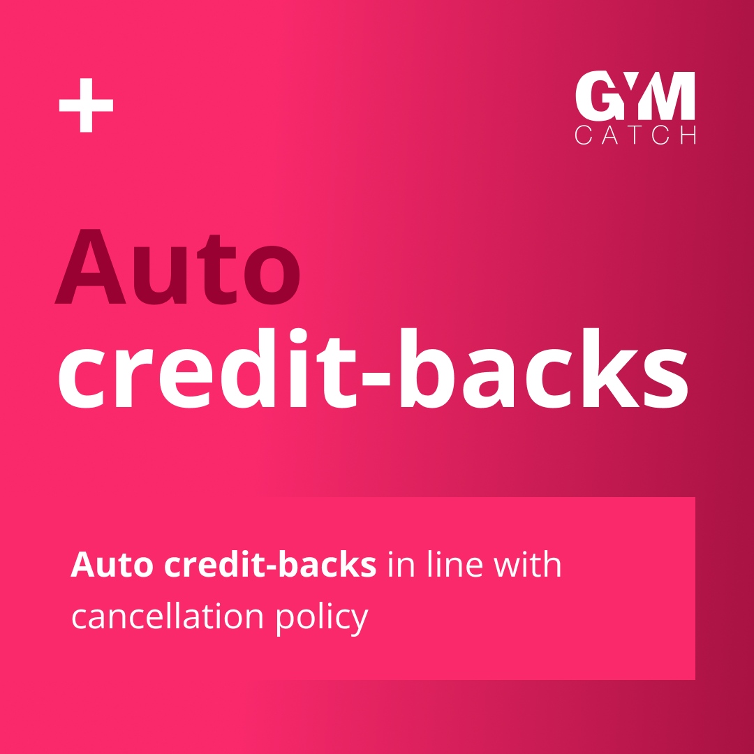 Dealing with last minute cancellations or swaps can be time consuming.

Our Auto-refund feature frees up your time by automatically crediting back if the customer cancels in line with your policy, allowing them to book onto a more appropriate session. 

Contact us for more info!