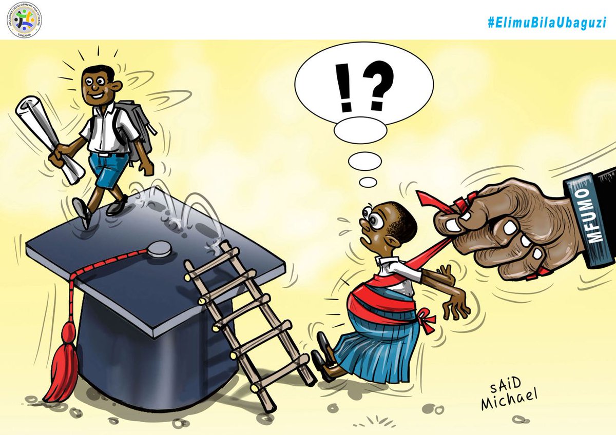 Kwa kutokuwa na sera ya kurudi kwa akina mama vijana, tunaendelea kupoteza talanta ya wasichana wengi ambao wanalazimika kuacha shule kwa sababu ya ujauzito. #ArudiShule #ElimuBilaUbaguzi  #ActiveCitizens
