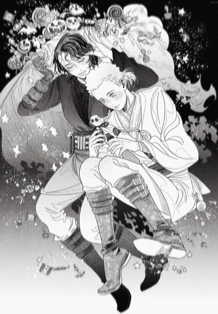 Yuusnowyuu's tweet photo. #obikinHalloween24h
🎃🦇🎃
#obikin https://t.co/yybswGRA9s