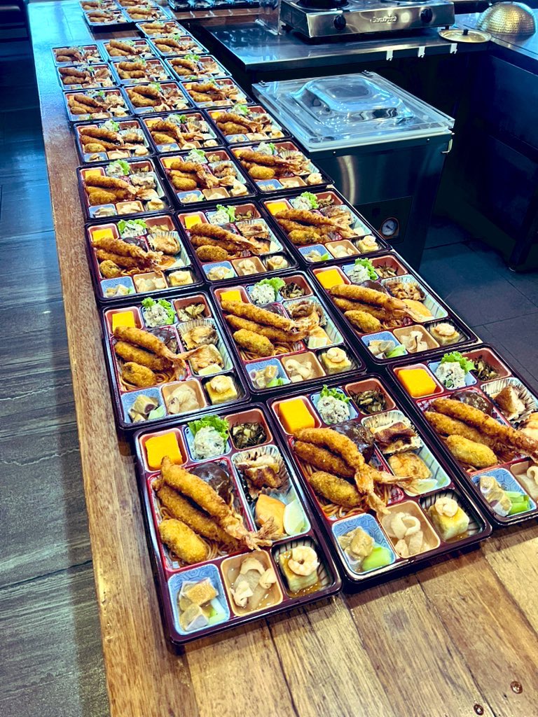 avidsyn's tweet photo. 本日ご予約のお任せ弁当🍱でした♪ https://t.co/0g3Dt18xbC