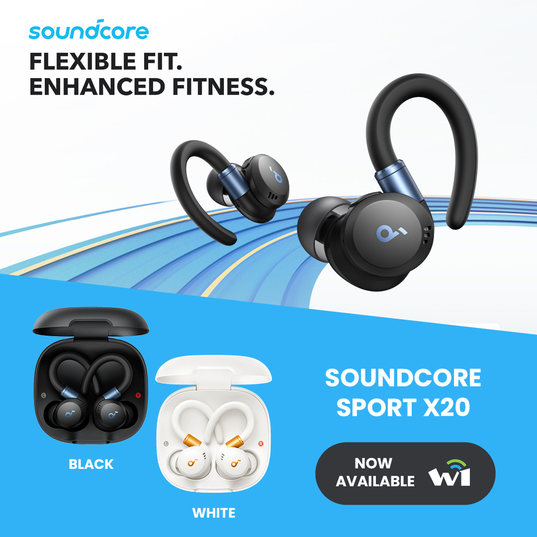 wireless1online's tweet photo. Crush your workouts with Soundcore Sport X20! Perfect fit, noise-canceling tech, bass-boosted sound, and an everything-proof design. Lasts up to 12 hours—no quit, just sweat.

Get the Soundcore Sport X20 at https://t.co/JtLZH783Jb

 #SoundcoreSportX20 #SportsHeadphones https://t.co/IhDwLwRWBB