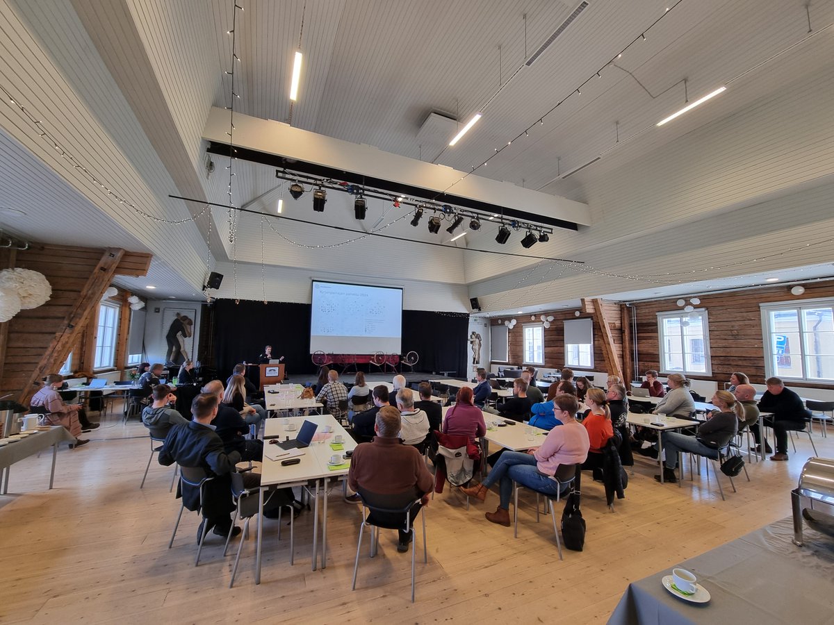 #MetuKKa hankkeen seminaarissa Kehruuhuoneella kuultiin eilen suosituksia kirjanpainaja- ja juurikääpätuhojen  hallintaan sekä metsätuhojen seurannan kehittämiseen. Lämpenevän ja äärevöityvän ilmaston myötä on varauduttava lisääntyviin metsätuhoihin! #HiilestäKiinni