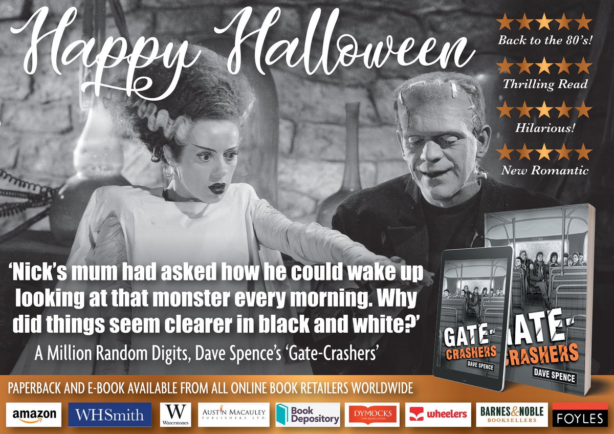 DaveSpence's tweet photo. #bookquote #lovethe80s #bookworm #bookcommunity #lovereading #backtothe80s #what2read #writingcommunity #amreading #brideoffrankenstein #halloween #treat https://t.co/W0gH4x0sbR