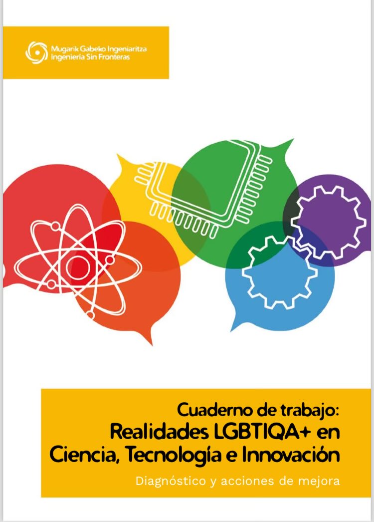TuSocialMedia's tweet image. ‼️Hacen falta referentes en la construcción de una ciencia y tecnología con perspectiva #LGTBIQA+ además de visibilizar la realidad de la comunidad en estos espacios de investigación.‼️

✍️ Un trabajo de Gorka Campandegui y @ISFEuskadi.

nube.isf.es/index.php/s/kW…
