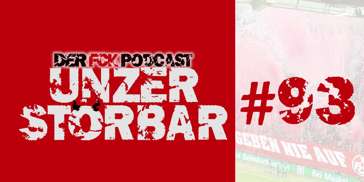 🎙️ #Unzerstörbar 93. Mit dem Herz auf dem Platz

Wir sprechen über das Pokalaus beim #VfB, das Spiel gegen Magdeburg und ein Interview zu einer möglichen Kapitalerhöhung.

Viel Spaß beim Hören! 🔴⚪️  #Betze #VFBFCK