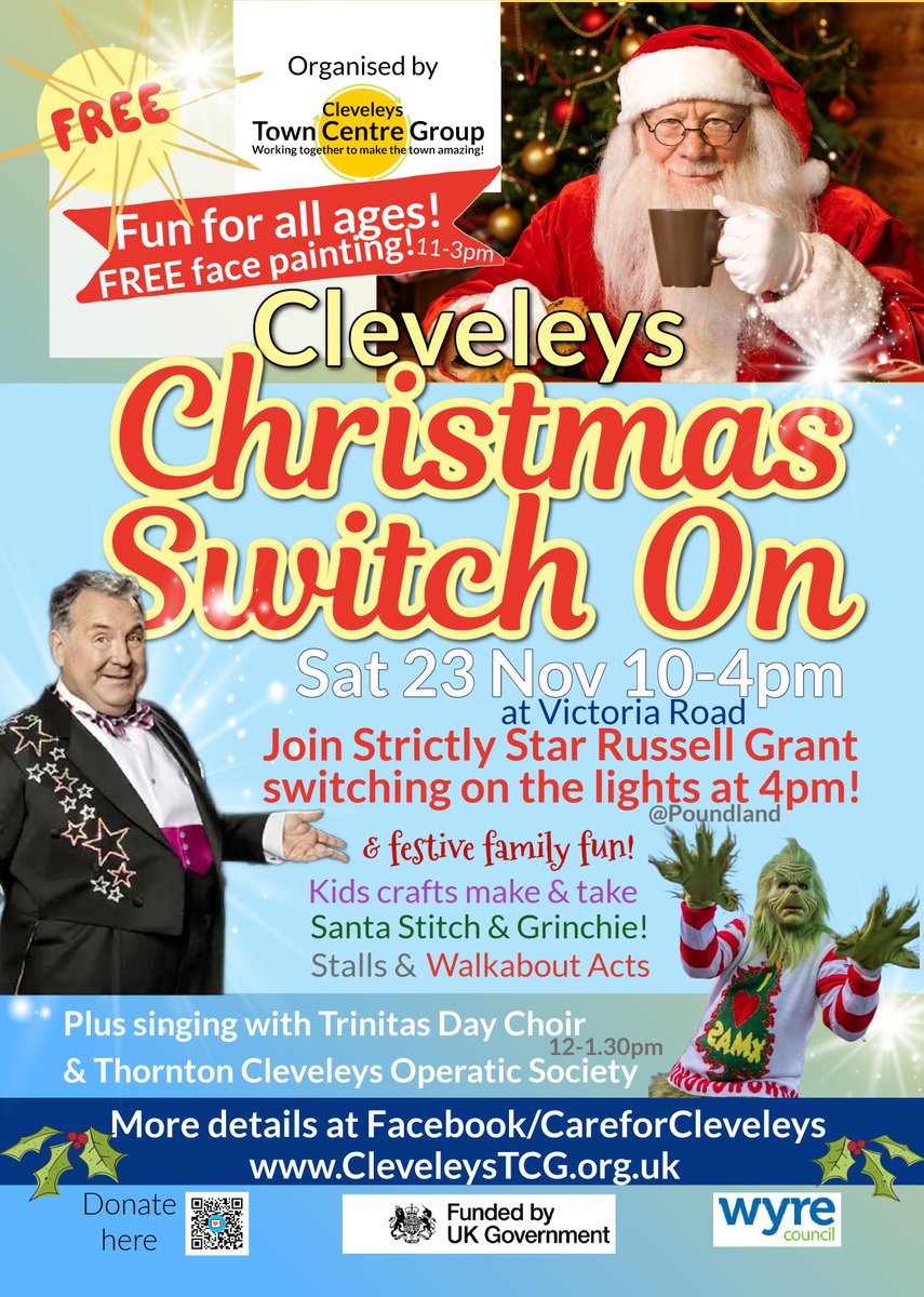 visitfyldecoast (@visitfyldecoast) on Twitter photo OH WOW!! <a href="/THERussellGrant/">Russell Grant</a> is only putting on our #Christmas Lights in #Cleveleys!
👏👏Can't wait! So exciting!! OH WOW!! <a href="/THERussellGrant/">Russell Grant</a> is only putting on our #Christmas Lights in #Cleveleys!
👏👏Can't wait! So exciting!!