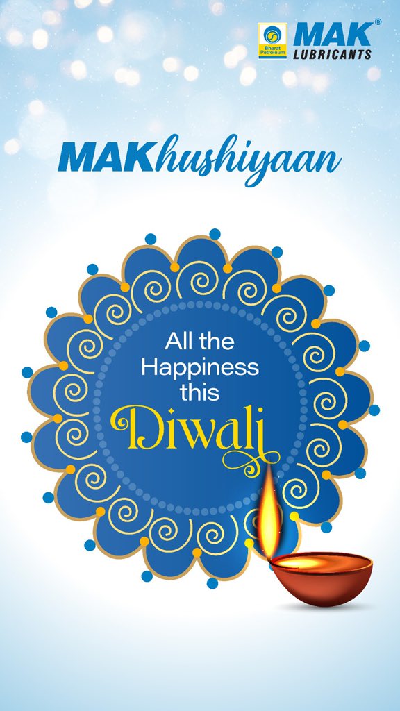 BPCLMakLubes's tweet image. Wishing everyone a joyful and radiant Diwali! May this festival of lights bring happiness, prosperity, and good health into your lives. Let’s come together to celebrate the victory of light over darkness and hope over despair.
#HappyDiwali #MAKLubricants #MAKmakesitpossible