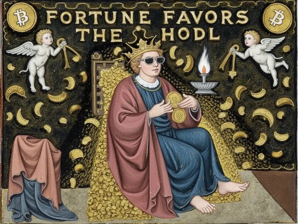 Remember this Halloween that fortune always favors the HODL 💀🎃