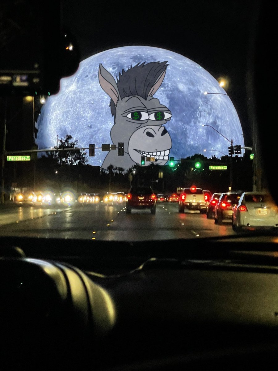 On this Hallow’s Eve, the WereDonke arises 🎃👻

🥕  CA: 9t31CoUG4Xb77AW5exQhQtGy3Kz2MPrNifno6tbJzRTn 🥕

Join the #DonkeMovement 

#Memecoin #1000x #Solana #SUPERCYCLE #Crypto #Halloween  $Donke #Moon