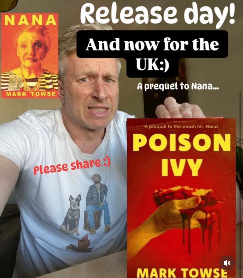 Nana’s back!

#BookNerds #bookstagram #cherrypie #bodyhorror #halloweenbook #horrorbooks #horrorread #horrorreads #kindlebooks #scarybooks #spookyreads #scaryreads #HorrorCommunity