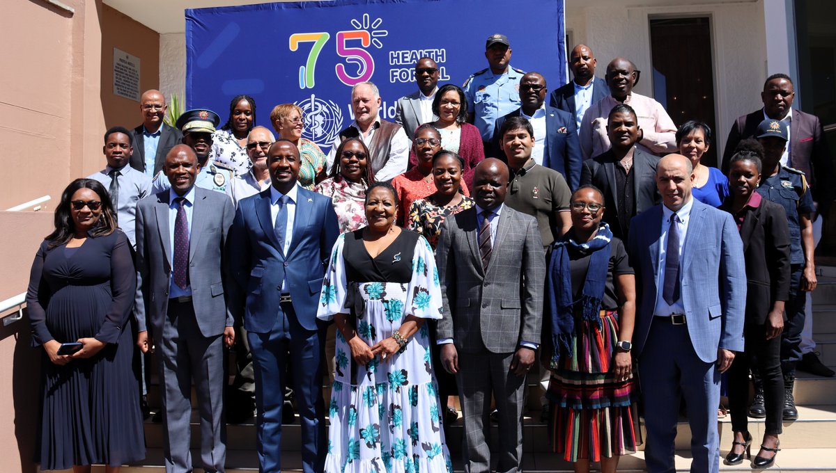 WHO Namibia tweet media