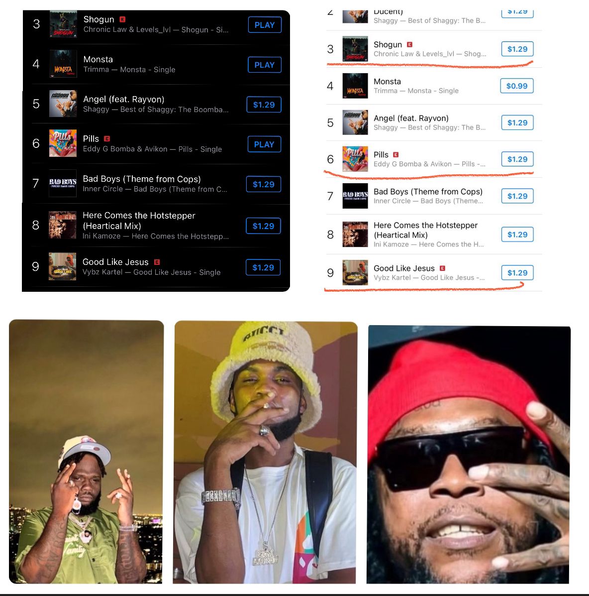 addiVerbalist's tweet photo. Vybz Kartel, Chronic Law, Eddy G Bomba debut in Top 10 US chart https://t.co/38WK5yBVaQ https://t.co/8j5slfK5FA