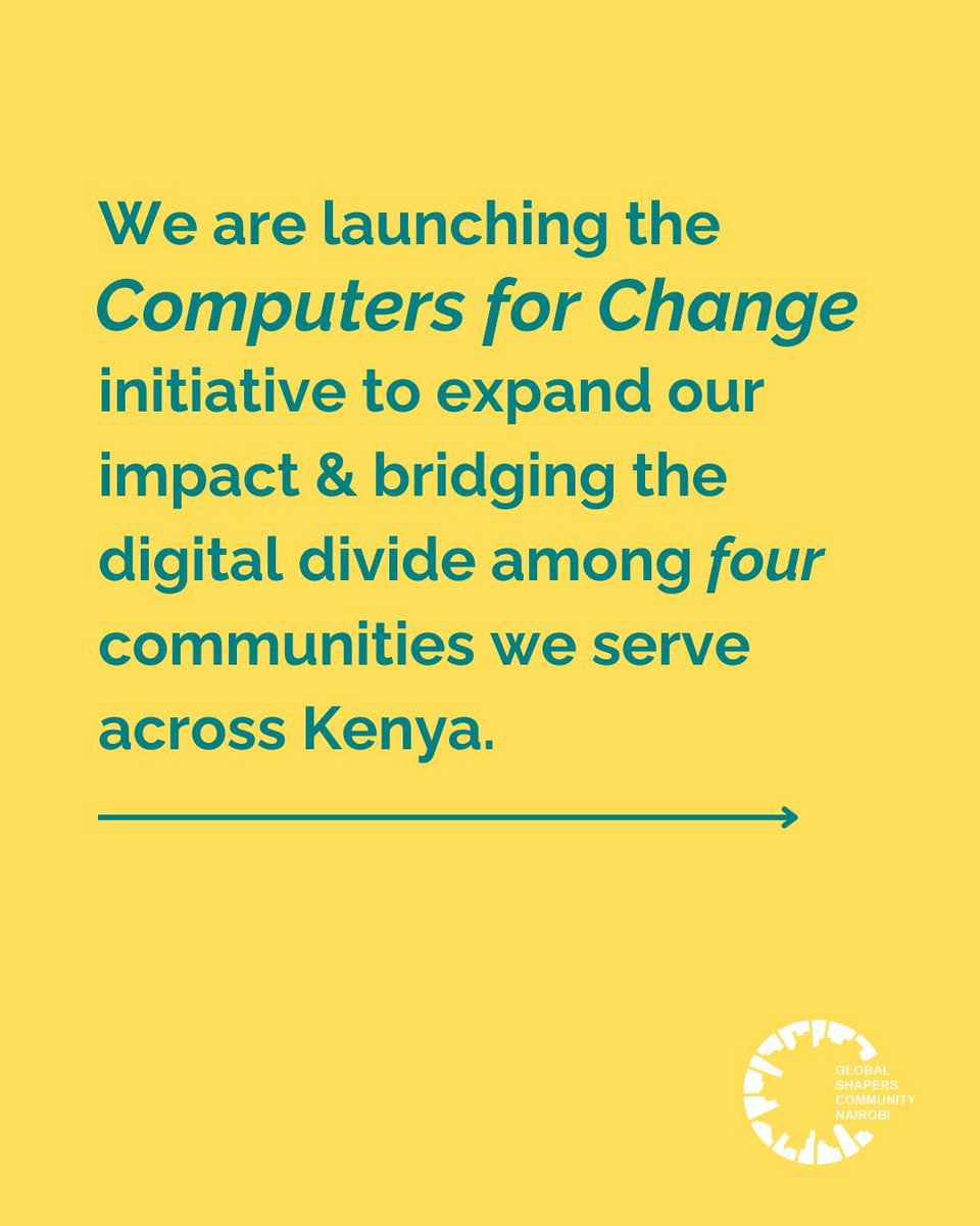 Excited to launch Computers for Change! Help us equip ICT labs for girls in Kenya by donating any unused laptops &amp; accessories. Let’s bridge the tech gap together!

Learn more about this initiative here: bit.ly/4hqjmu8