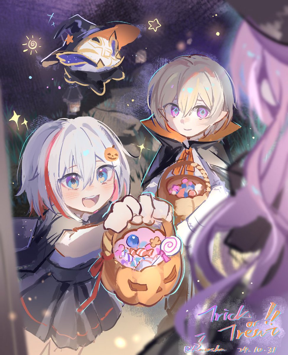 🎉🎃Trick or Treat！🍬💝#avenpaz