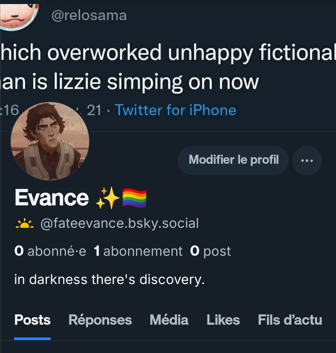 evance ✨🏳️🌈 leaving twt for bluesky on 31/10 ! tweet media