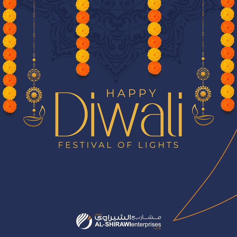 ShirawiLlc's tweet photo. From progress to success, we’re lighting up the path ahead.

At Al Shirawi Enterprises, we extend our warmest wishes for a joyful and prosperous Diwali.
Wishing everyone a Happy Diwali.

#HappyDiwali #AlShirawiEnterprises #diwali #festivaloflights https://t.co/KP0XYbyqiZ