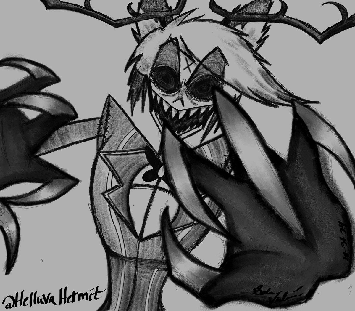 Helluva Hazbin Hermit (@helluvahermit) on Twitter photo 1... 2... Alastor's comin' for you... 😈
Happy Halloween ery'one~ 🎃😁🧡✨
#Halloween #HappyHalloween #Alastor #HazbinHotel #HazbinHotelAlastor #AlastorHazbinHotel #alastorfanart #HazbinHotelFanArt #DemonAlastor #FullDemonAlastor #AlastorHalloween <a href="/VivziePop/">Vivienne Medrano 💖</a> <a href="/AmirTalai/">AngelPlushed || RadioDust Simp</a> 1... 2... Alastor's comin' for you... 😈
Happy Halloween ery'one~ 🎃😁🧡✨
#Halloween #HappyHalloween #Alastor #HazbinHotel #HazbinHotelAlastor #AlastorHazbinHotel #alastorfanart #HazbinHotelFanArt #DemonAlastor #FullDemonAlastor #AlastorHalloween <a href="/VivziePop/">Vivienne Medrano 💖</a> <a href="/AmirTalai/">AngelPlushed || RadioDust Simp</a>