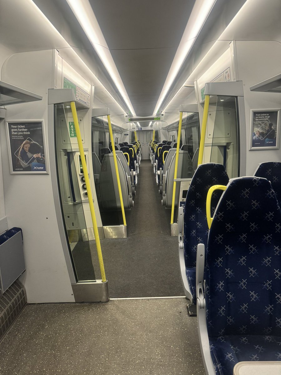 DelboyDerekB's tweet photo. @ScotRail the Scottish Government reintroduced peak fares ! At this time in the morning before 7am i have a full carriage to myself travelling to Glasgow ! They say they are Trying to encourage more people to use public transport yet the most expensive fares in Europe 😡 https://t.co/2myJoSSS0m