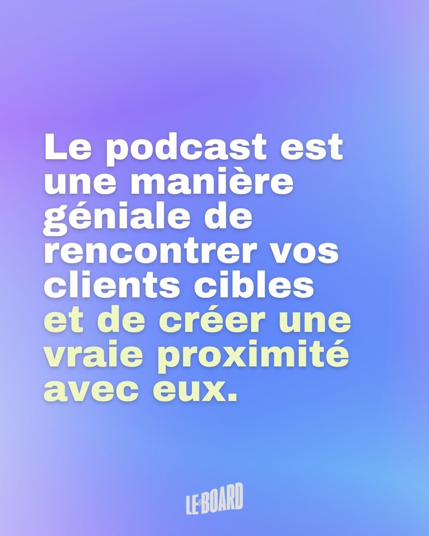 Ne perds pas de temps à courir après les masses 🙅🏻‍♀️

Le secret pour vendre plus grâce à ton média n’est pas de viser des millions d'auditeurs ou de followers.

🎯 "Ne cherche pas à avoir des millions d’auditeurs, mais plutôt les bons clients qui achèteron… instagr.am/p/DBx7tGEongS/