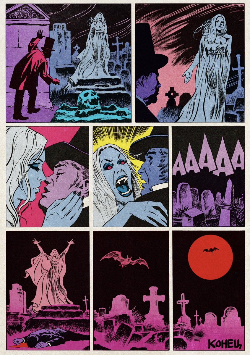 By the glow of the moon, ghouls will float soon.