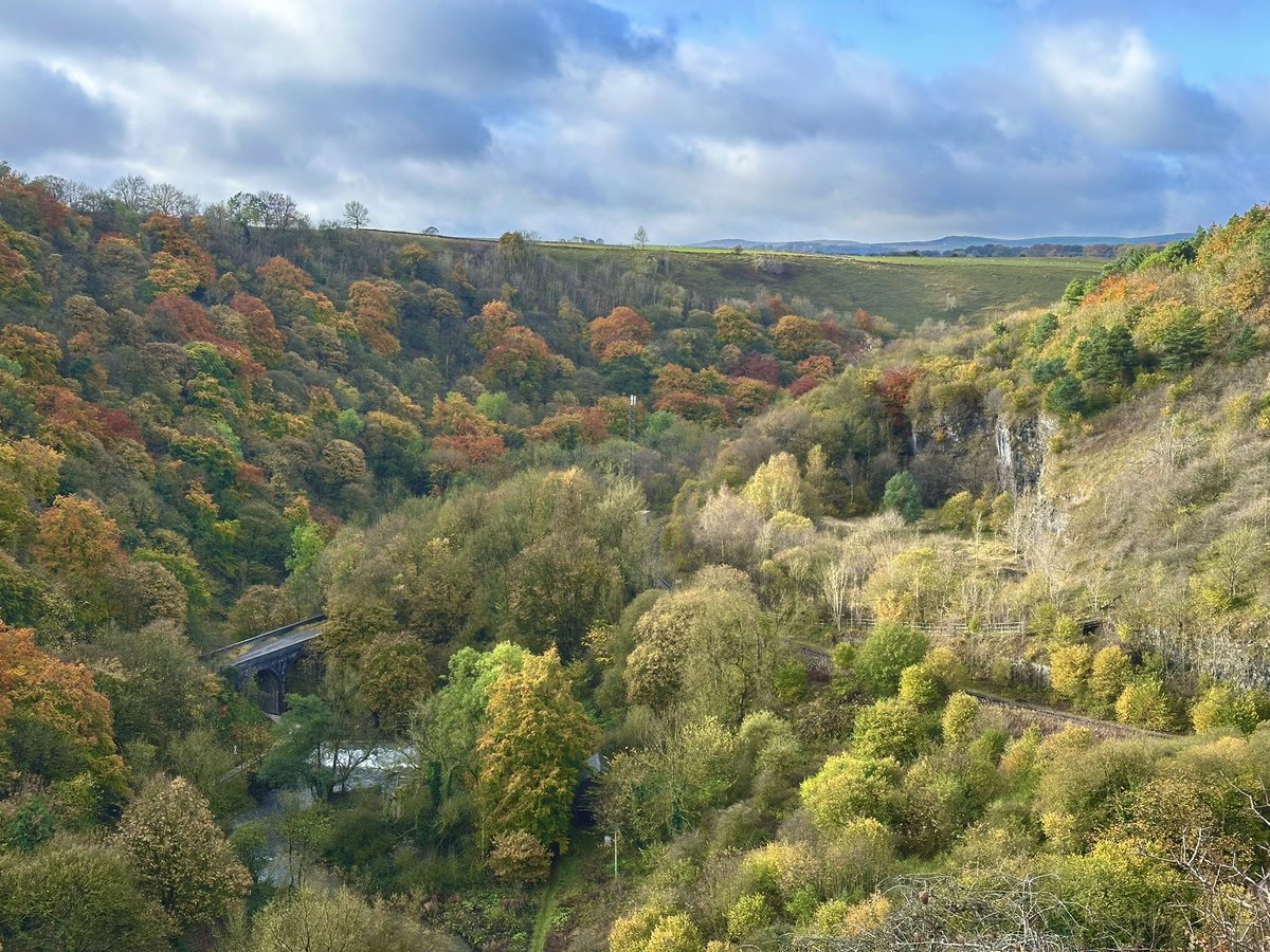JenWalkingUK's tweet photo. There’s a stunning autumnal display of colours in the #PeakDistrict at the moment. My favourite time of year for walking 🍁 🍂 🍃😍 https://t.co/wqzqUPUgbf