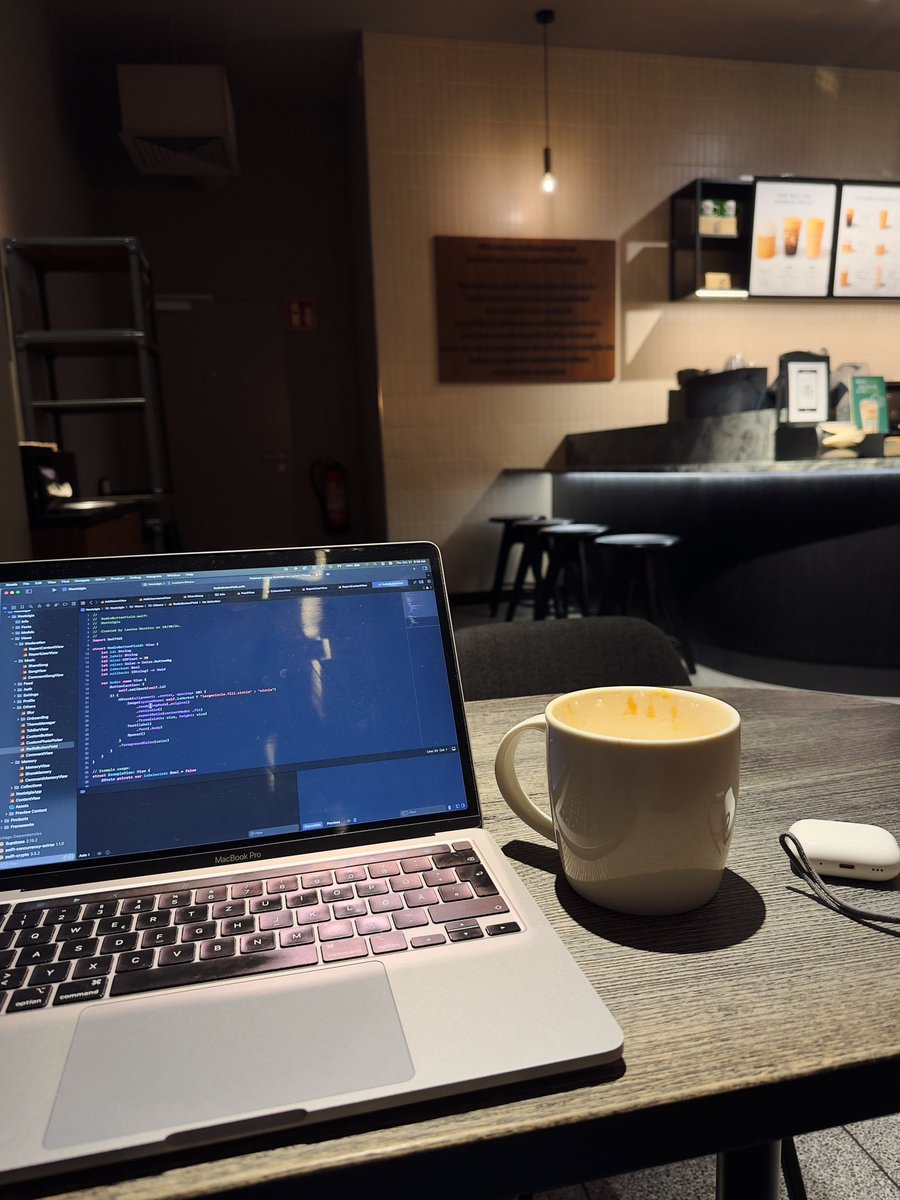 Let’s start the day with some code and coffee at Starbucks