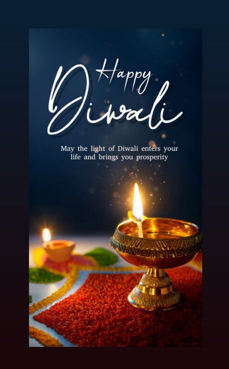 LakshmiRIyer's tweet photo. Wishing You &amp; all your loved ones a Blessed Diwali!!!
🤗lots of love &amp; light!! 🪔♥️♾️
#HappyDiwali2024 #HappyDiwali https://t.co/LXKlIchqhp