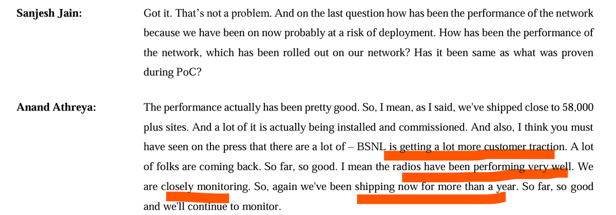 Sectorsignals's tweet image. Tejas Network - BSNL Gaining customers

#Tejasnet