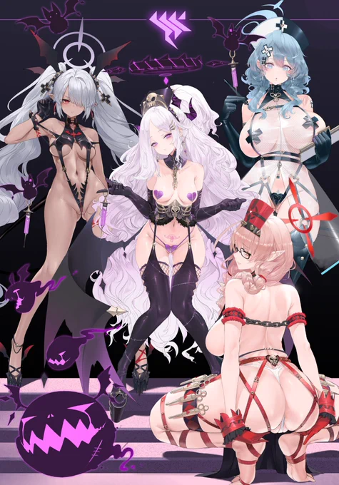 Happy sexy Halloween  dont let the succubi catch u 