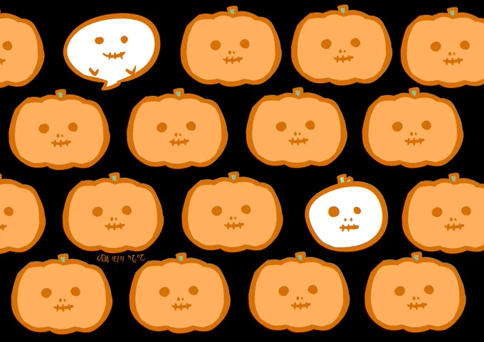 10/31②ちがうこだれだ#HappyHalloween #ハロウィン 