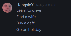 4xaaY's tweet photo. thanks for the advice @KingsleYisBad https://t.co/iQgaBJSeyz