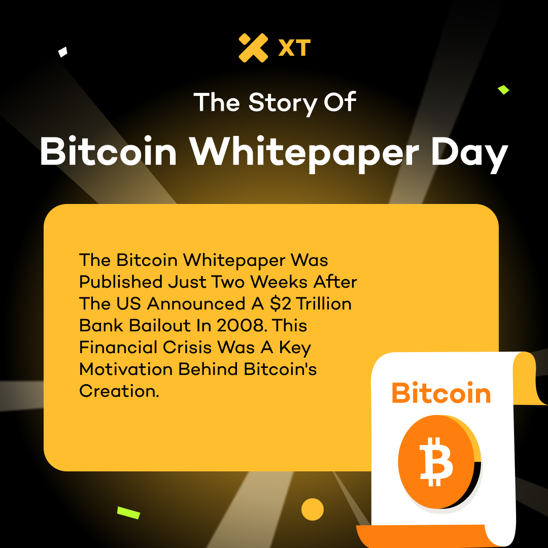 📜 #Bitcoin Whitepaper Day 101 #XT #XTAcademy