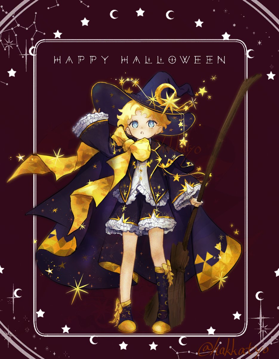 hakkatyo's tweet image. #FGO #Halloween  
🌟星の魔法使いなボイジャー🌟