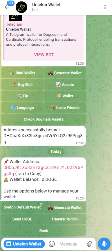 phammaim's tweet photo. @unielonwallet @doge_fdn DHQoJKiXx33hr3gczidVr5YLQ2z95Pgg3q https://t.co/ZLje4oiyNV
