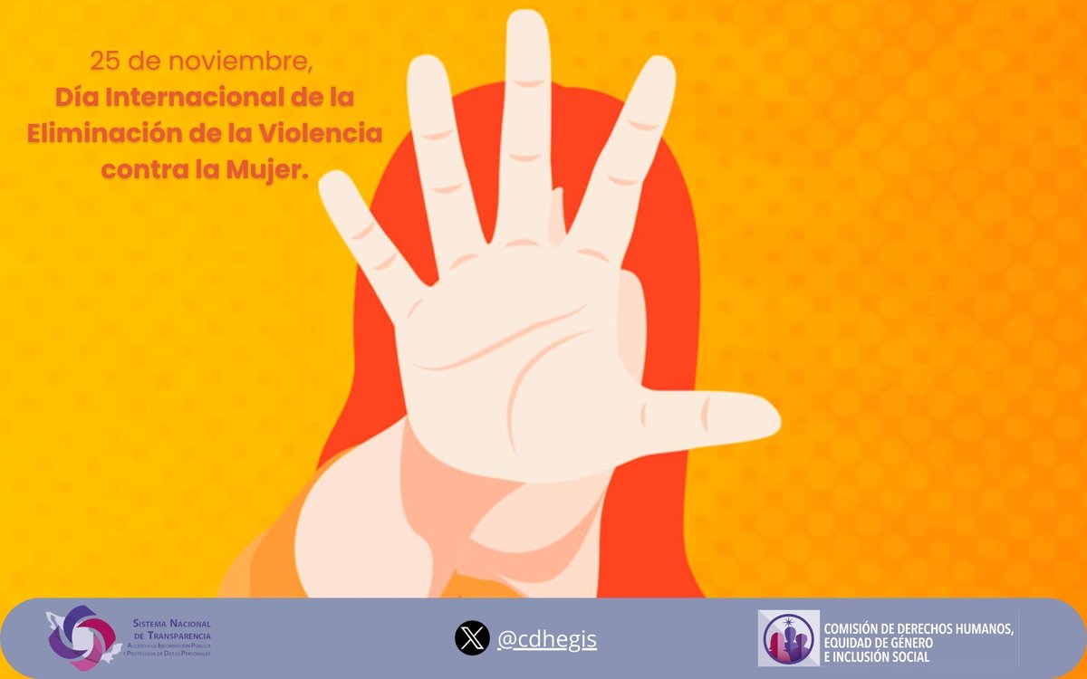 Día Internacional de la Eliminación de la Violencia contra la Mujer. 🧡
