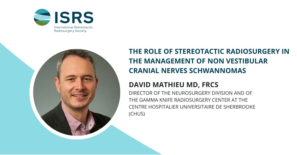 ISRSy's tweet photo. ANNOUNCING: The next #ISRSWebinar📣

"The Role of Stereotactic Radiosurgery in the Management of Non Vestibular Cranial Nerves Schwannomas"

🗓️ Wed, 6 Nov 2024, 14:00 CET
🥼David Mathieu MD, FRCS
@drdm1999 
👉 REGISTER: https://t.co/tWnc7AsclK https://t.co/yC2soyw3qY
