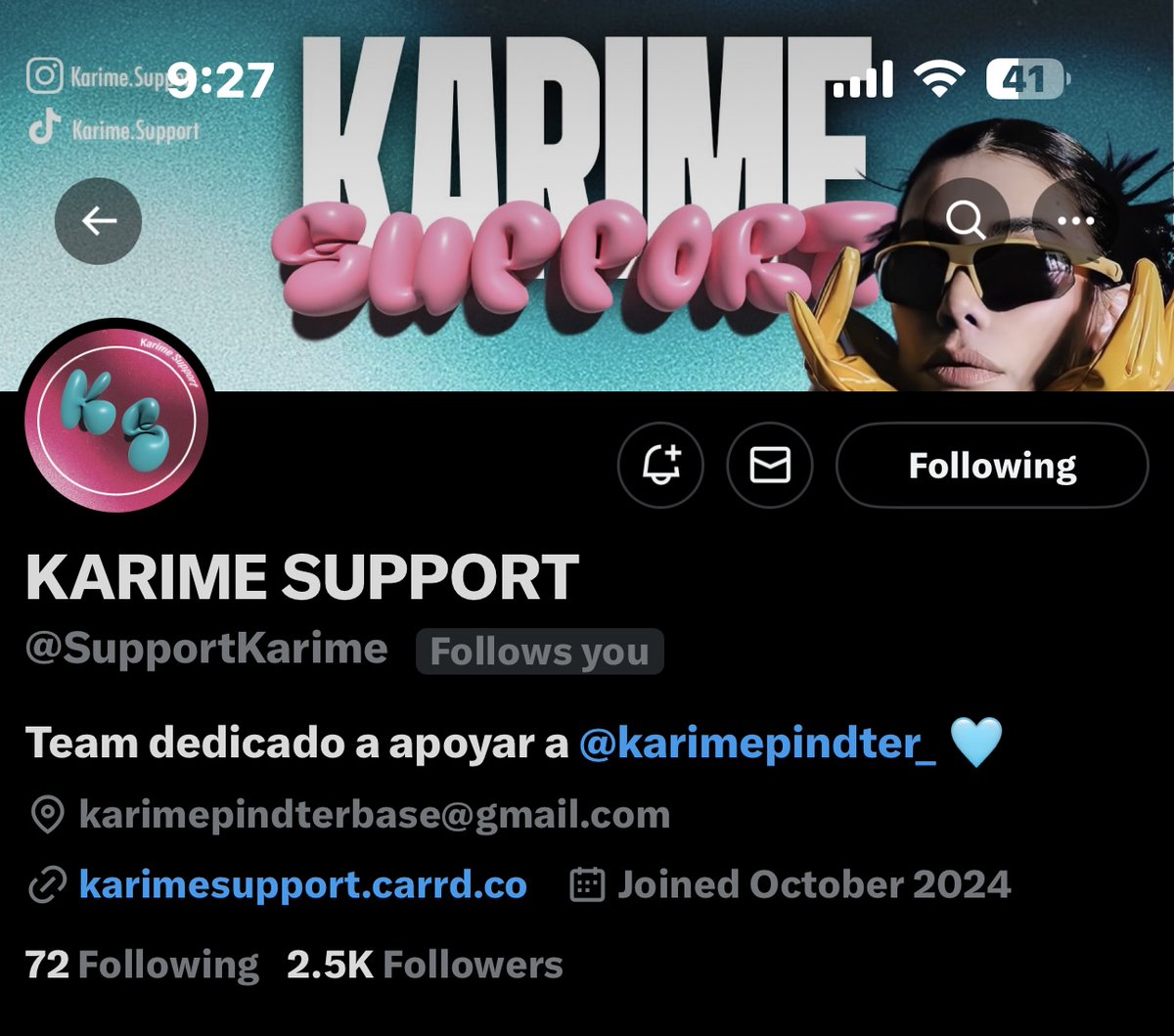 SupportKarime tweet picture