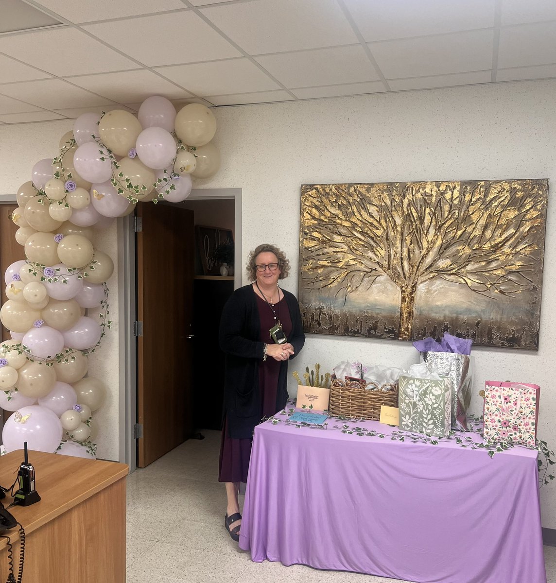 Closing out Principal Appreciation Month with a big THANK YOU to our extraordinary principal <a href="/tcschuler_tami/">Tami Schuler</a> . We celebrated the incredible dedication, leadership, and heart that she brings to <a href="/GreensptES_AISD/">Greenspoint Elementary</a>. We appreciate our FEARLESS leader! 🌟<a href="/DrWynneLaToya/">Dr. LaToya Wynne</a> <a href="/AldineISD/">Aldine ISD</a>