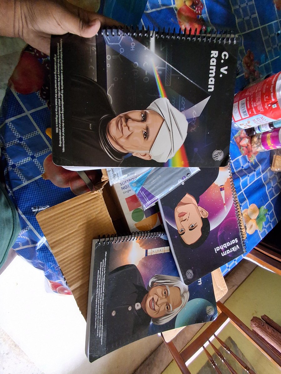 arnabsaha668's tweet photo. @PhysicswallahAP @physics__wallah 
I ordered PW bank drona banking modules from PW store on 19th October, order id: PWRO64H6I71W
But I've received this [on 27th October] instead: 9 notebooks and black pens. I requestd for pickup but nobody came to take them!! https://t.co/KgNwMCpimY