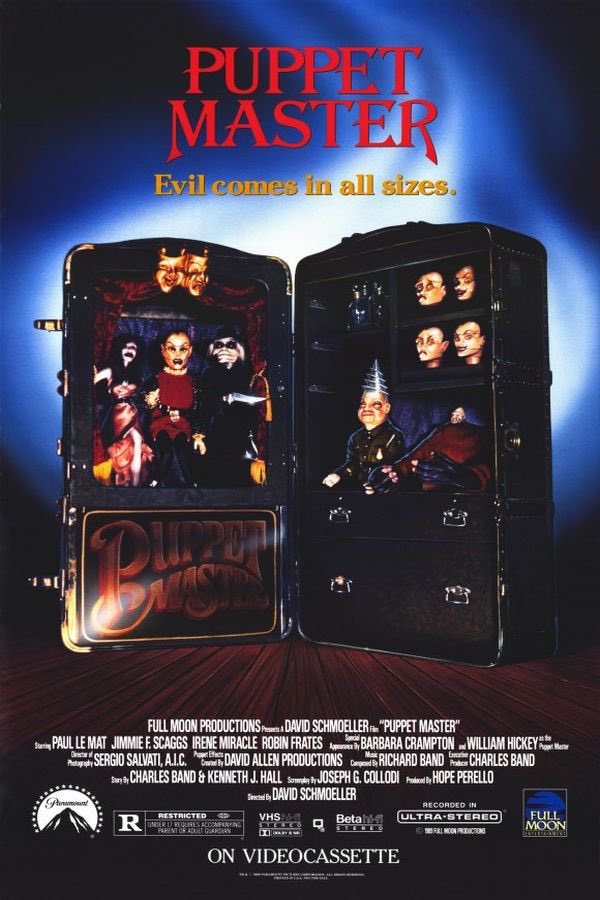 ReelNerds's tweet image. Reaching way back to my #Blockbuster days with #PuppetMaster for #SpookySeason2024