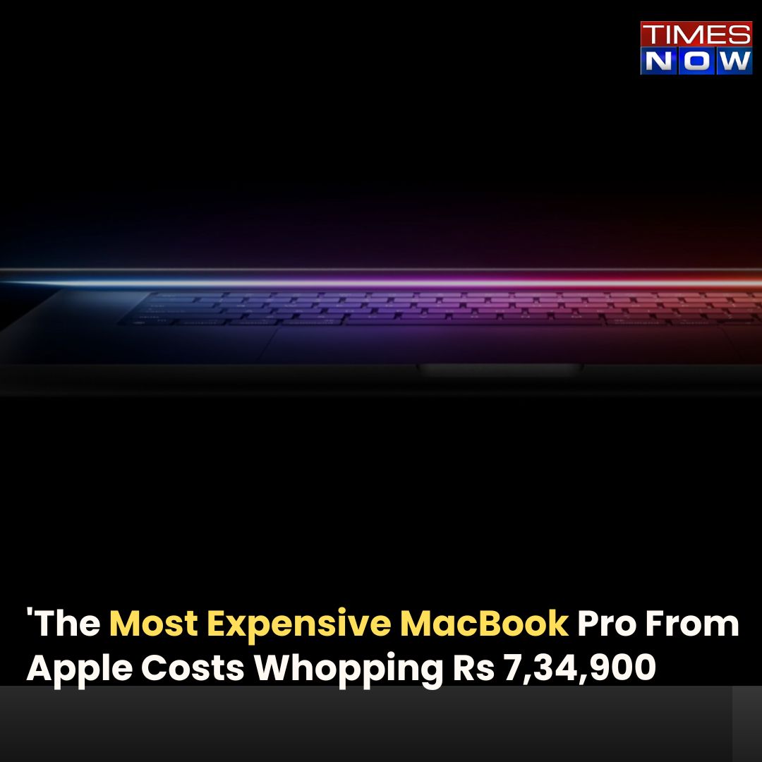 TimesNow's tweet image. The #MostExpensive #MacBookPro From #Apple Costs Whopping Rs 7,34,900, Here Is What You Get

Read More: 
timesnownews.com/technology-sci…

#TNCards