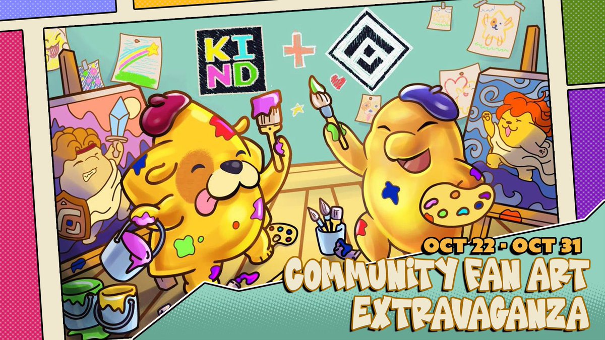 🚨 Final 24 Hours! 🚨 We’re adding 300 $RON in extra prizes for the <a href="/ApeironNFT/">Apeiron</a> x KIND Fan Art Extravaganza! 🎨

Top 10 entries will each win 30 $RON in addition to other prizes: Apeiron Planets, 15 Golden Apostle tickets, Booty Hours, and more!!

To join:
1️⃣ Post your fanart