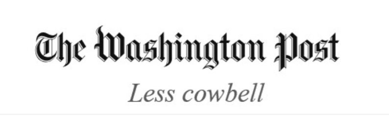 Time for a new slogan?