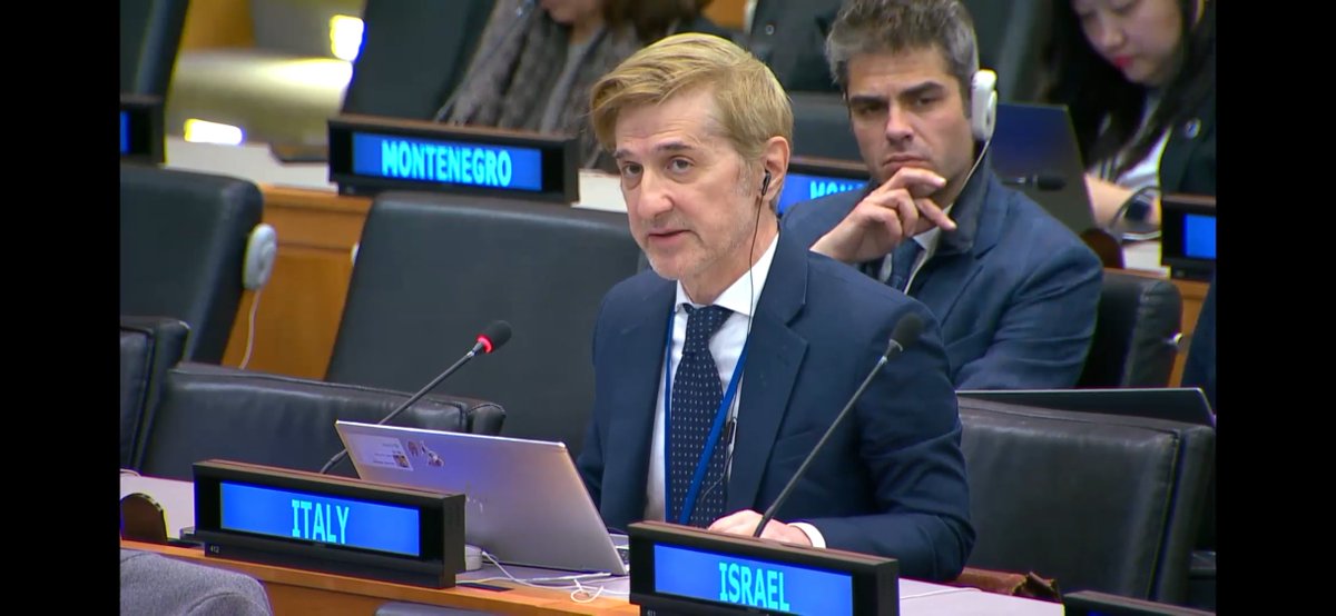 Watch my statement at #UNGA79 #FirstCommittee cluster VII debate (disarmament architecture) youtu.be/kv5nVhGiNKo?si… via <a href="/YouTube/">YouTube</a>