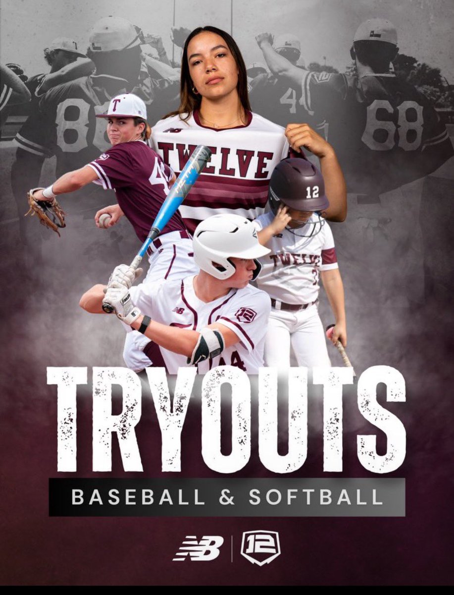 jsatch6_jknox's tweet photo. Since 2021 @Twelvebaseball has had 4 players Drafted in the 1st round of the @MLBdraft. Come join us for our Tryout and experience #SomethingDifferent https://t.co/XGrKlARe2E