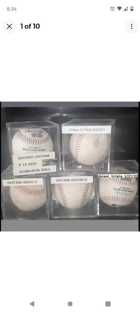 allamericanmem's tweet photo. FOR SALE WORLD SERIES CHAMPION #shoheiohtani #shohei #ohtani #ohtanishohei #gameused #gameusedbaseball set  From his time with the #angels #single #double #triple #homerun #strikeout #pitch #la #ladodgers #dodgersbaseball #worldseries #dodgers #worldserieschamps #worldseries #mvp https://t.co/VmcVt2gEHj
