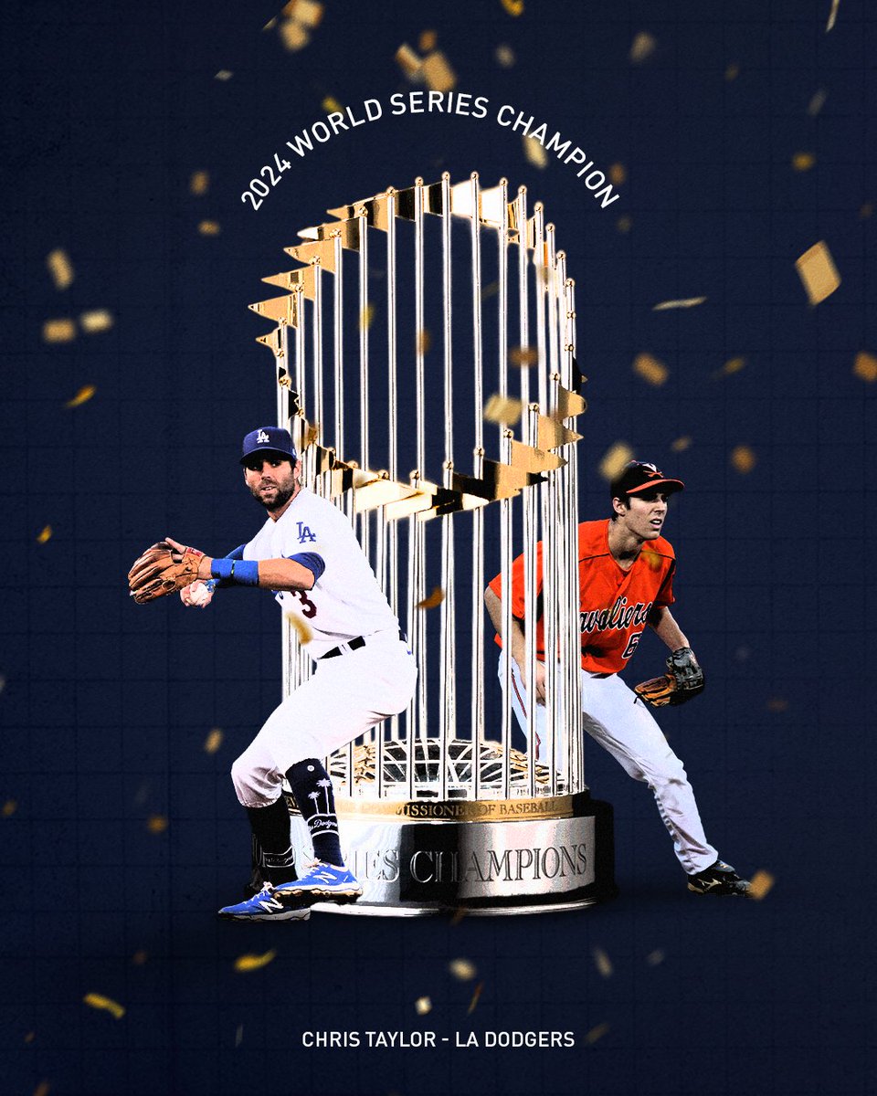 Virginia Baseball (@uvabaseball) on Twitter photo ๐๐๐๐๐ ๐๐๐๐๐๐ ๐๐๐๐๐๐๐๐ ๐
Congrats to Chris Taylor and the <a href="/Dodgers/">Los Angeles Dodgers</a> on winning the 2024 World Series!
#GoHoos ๐ทโ๏ธ๐ถ ๐๐๐๐๐ ๐๐๐๐๐๐ ๐๐๐๐๐๐๐๐ ๐
Congrats to Chris Taylor and the <a href="/Dodgers/">Los Angeles Dodgers</a> on winning the 2024 World Series!
#GoHoos ๐ทโ๏ธ๐ถ