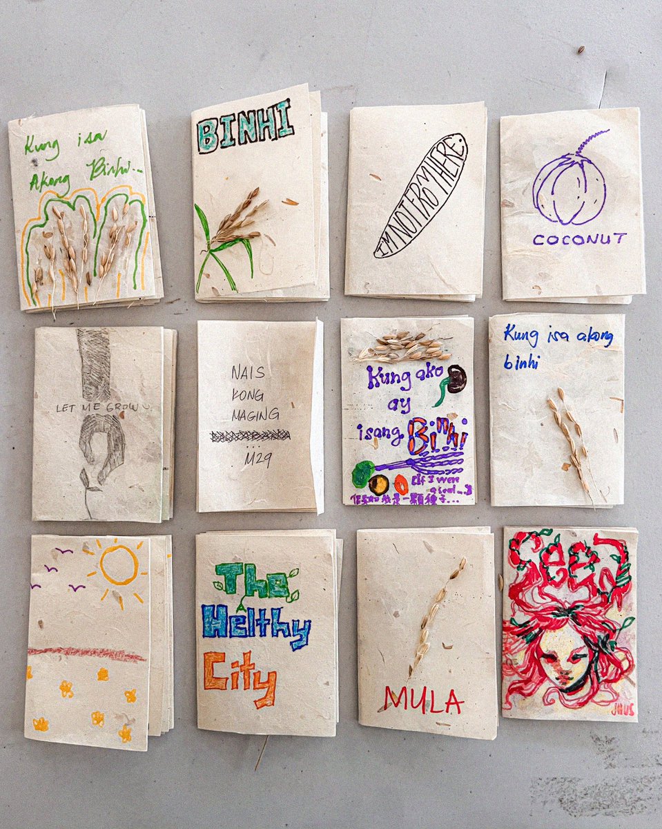 makomicropress's tweet photo. sharing as freedom 🤝🏻 sharing as resistance

note mula sa nailunsad na zine-making workshop + seed sovereignty situationer collab kasama ang mga kaibigan sa Good Food Community at @MASIPAGFarmers 🌱

#NoToUPOV 
#SaveOurSeeds
#StandWithFarmers https://t.co/bO7xgwt3li