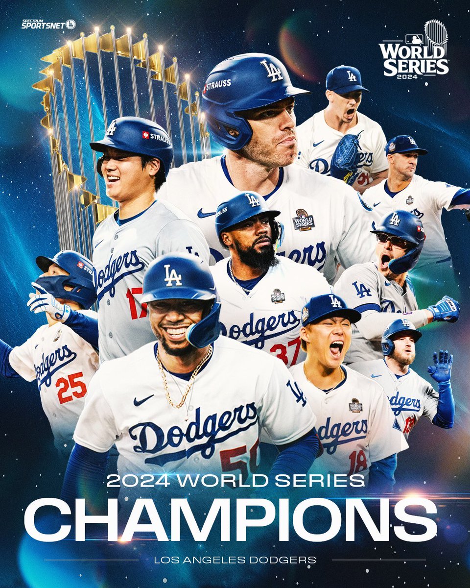 LAKERFANATICS's tweet image. Congratulations to the @Dodgers 🏆