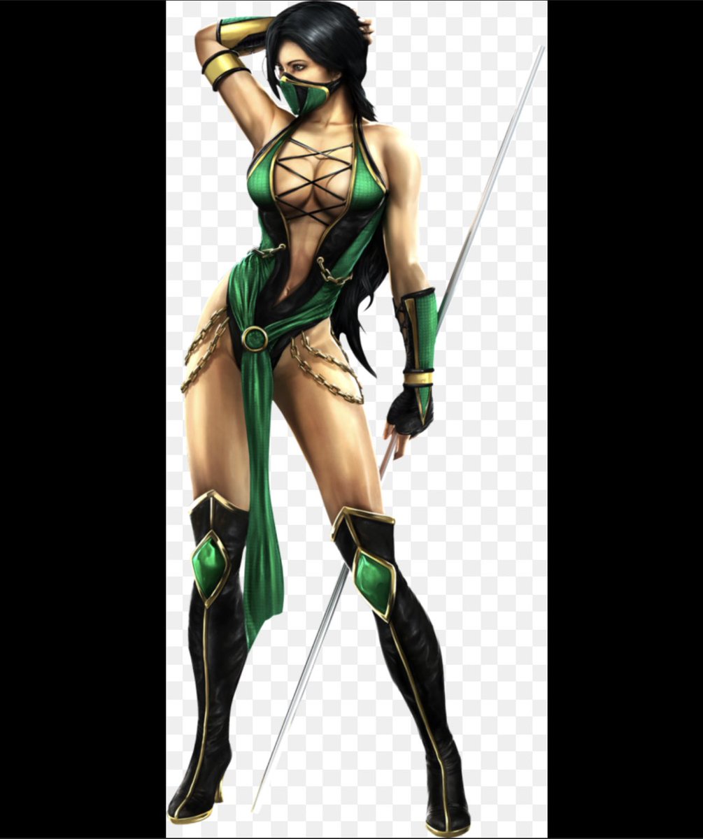 Ashamonroe89's tweet photo. Jade from mortal kombat 🖤😎💚💦 https://t.co/7rucG3SUFy